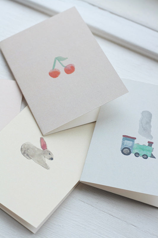 greeting card – cherry – small