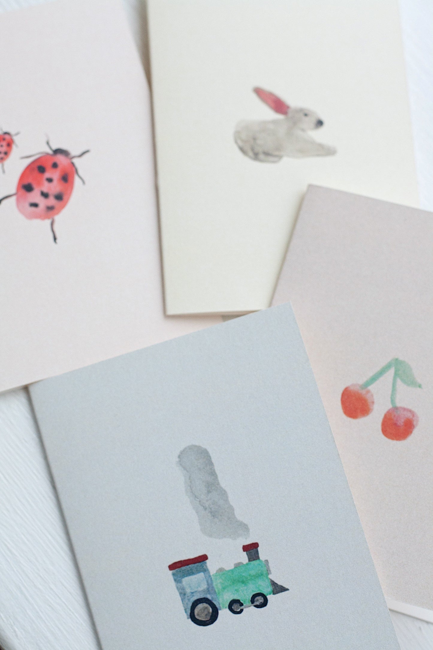 greeting card – ladybugs – small