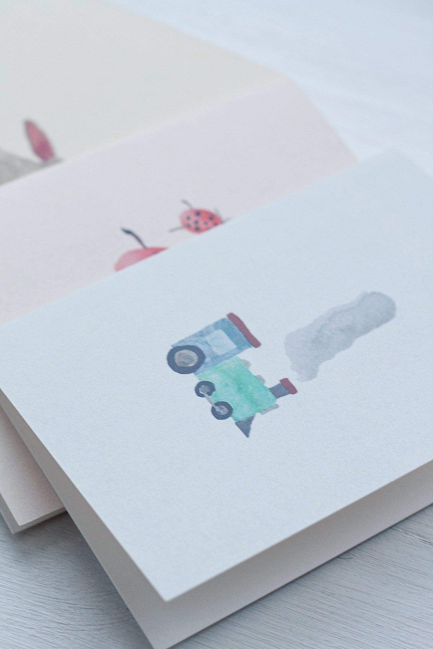 greeting card – train – small