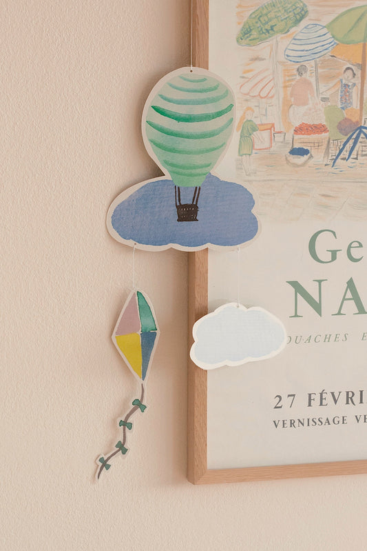 decorative mobile – air balloon