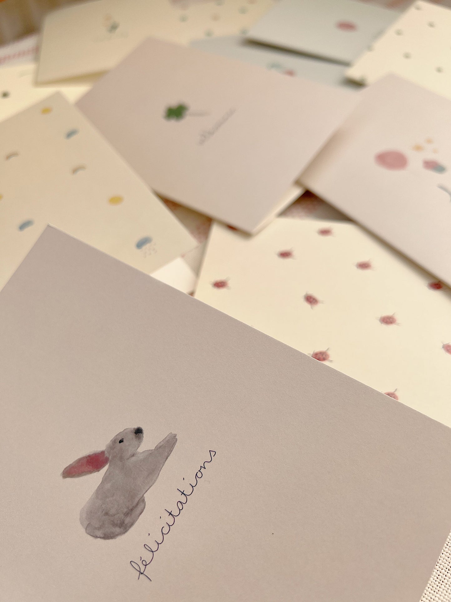 greeting card – félicitations