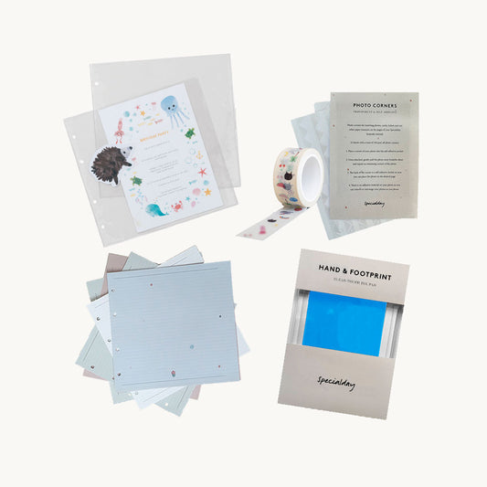 accessories for baby journal with ring binder