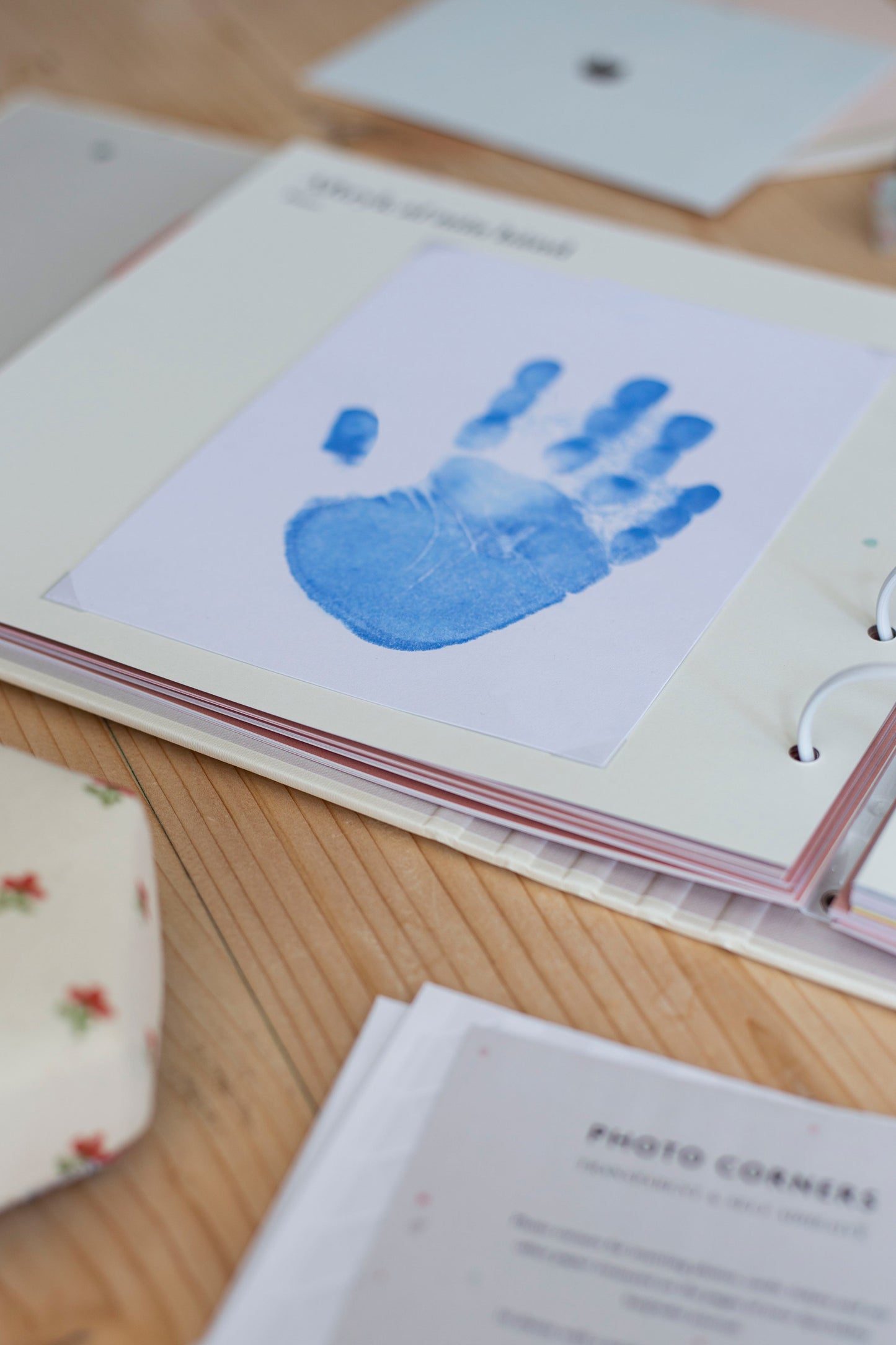 accessories for baby journal with ring binder