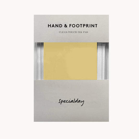 hand & footprint – yellow