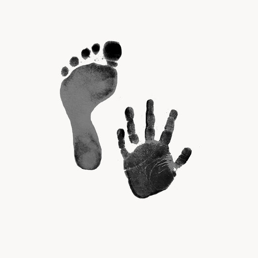 hand & footprint – black