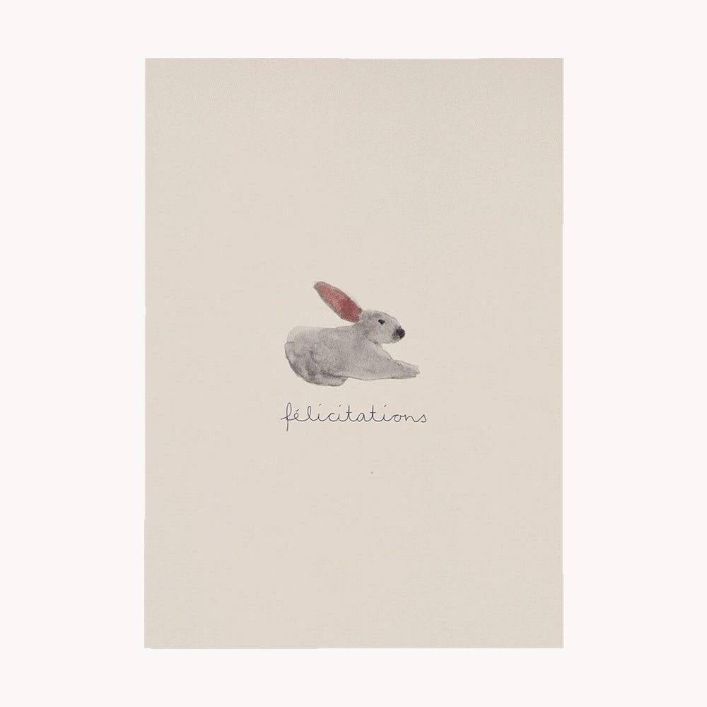 greeting card – félicitations
