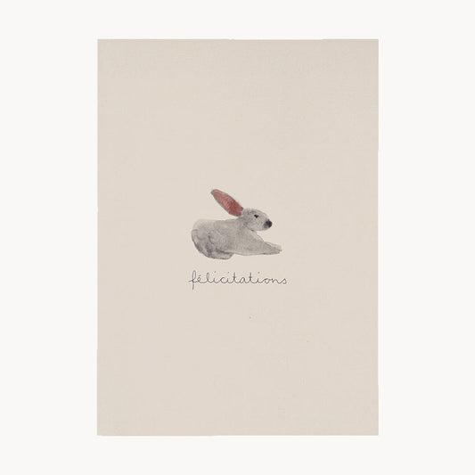 greeting card – félicitations