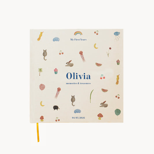 baby journal with personal cover