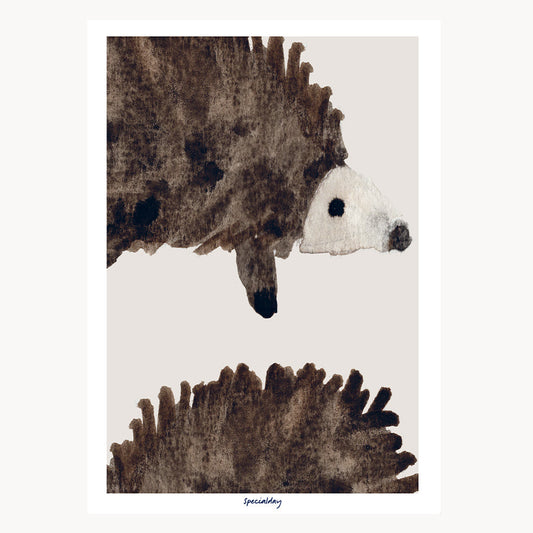 poster – hedgehog