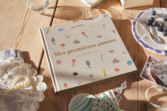 mes premières années - souvenirs et petits trésors - beige book